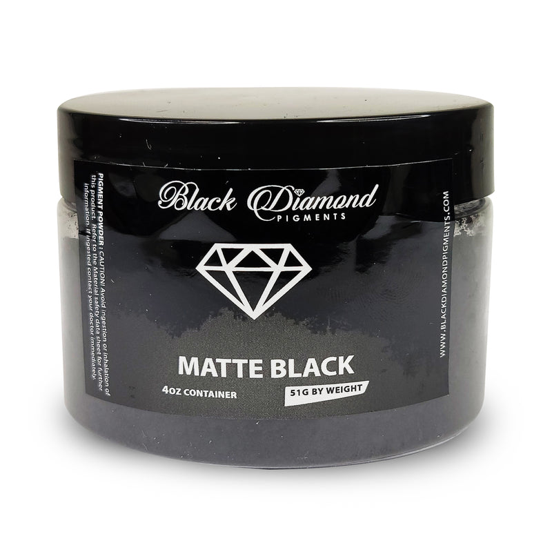 Matte Black - Professional grade mica powder pigment – The Epoxy Resin Store